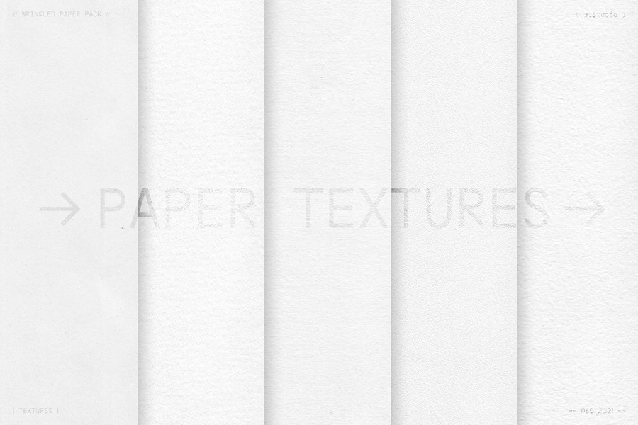 80款高清复古褶皱折痕纸张肌理纹理材质贴图背景图片设计素材 Wrinkled Paper Pack – 70+ PNG Files , 第11张