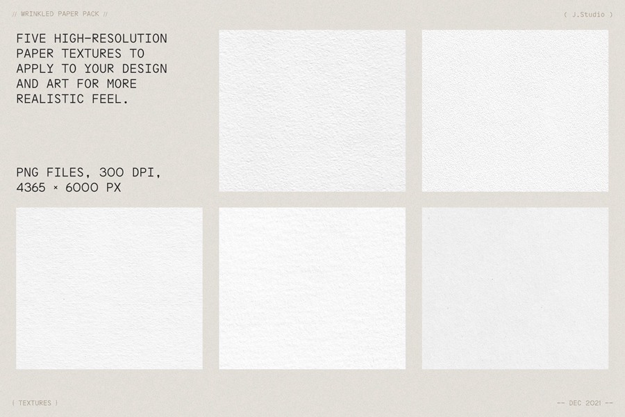 80款高清复古褶皱折痕纸张肌理纹理材质贴图背景图片设计素材 Wrinkled Paper Pack – 70+ PNG Files , 第12张