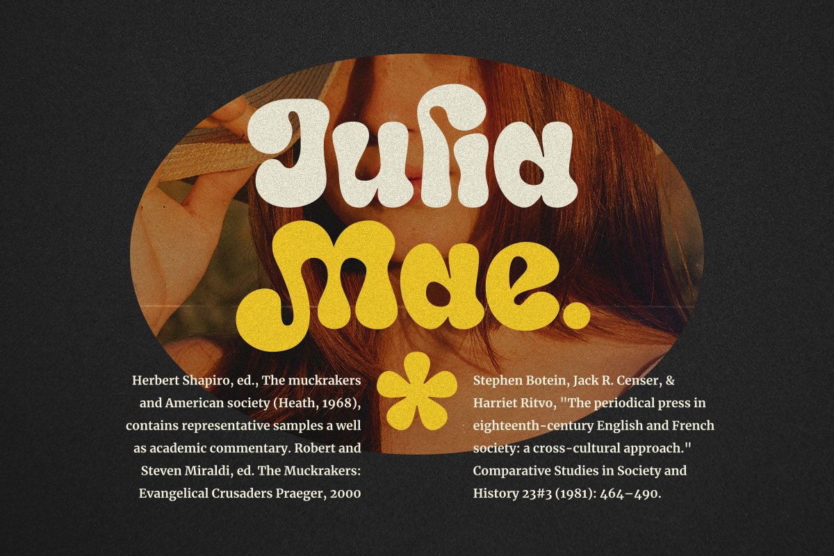 英文字体：70年代复古粗体风格大胆斜体柔和杂志海报封面字体 Swipe - Seventies Retro Typeface 设计素材 第2张