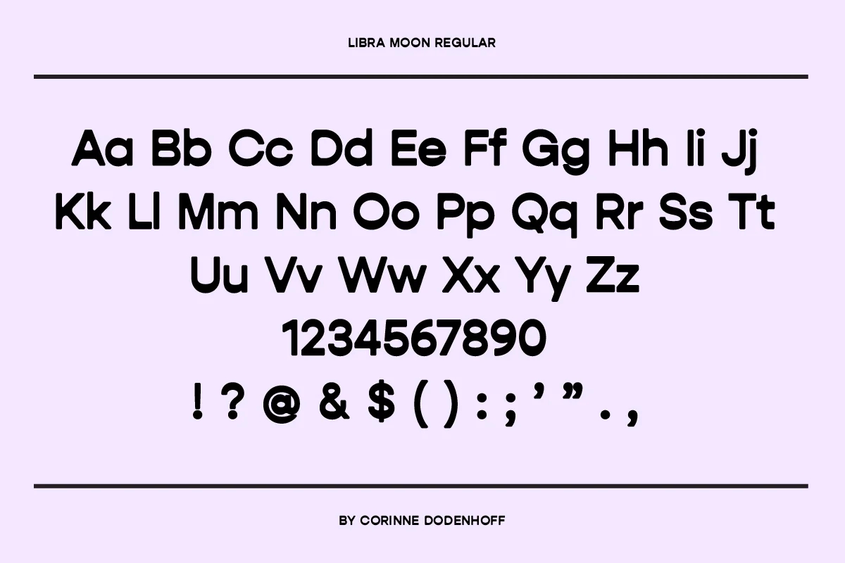 时尚圆角杂志海报LOGO徽标设计PSAI无衬线粗体英文安装包 Libra: A Funky Reverse Weight Font , 第2张