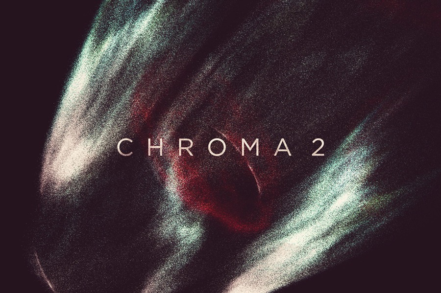 Chroma2 25种彩色高分辨率有机流体粒子背景素材 图片素材 第1张