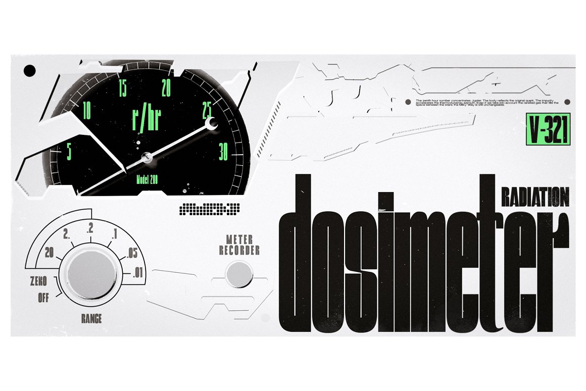 Supremat 极简粗体可变现代海报画册LOGO排版徽标衬线英文字体 Nucliometer Font 设计素材 第3张