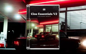 Cinegrams 10个精心打造复古外观捕捉电影胶片风格烟熏翡翠黄金地平线美好的旧时光LR预设 Cine Essentials V2 Lightroom Presets