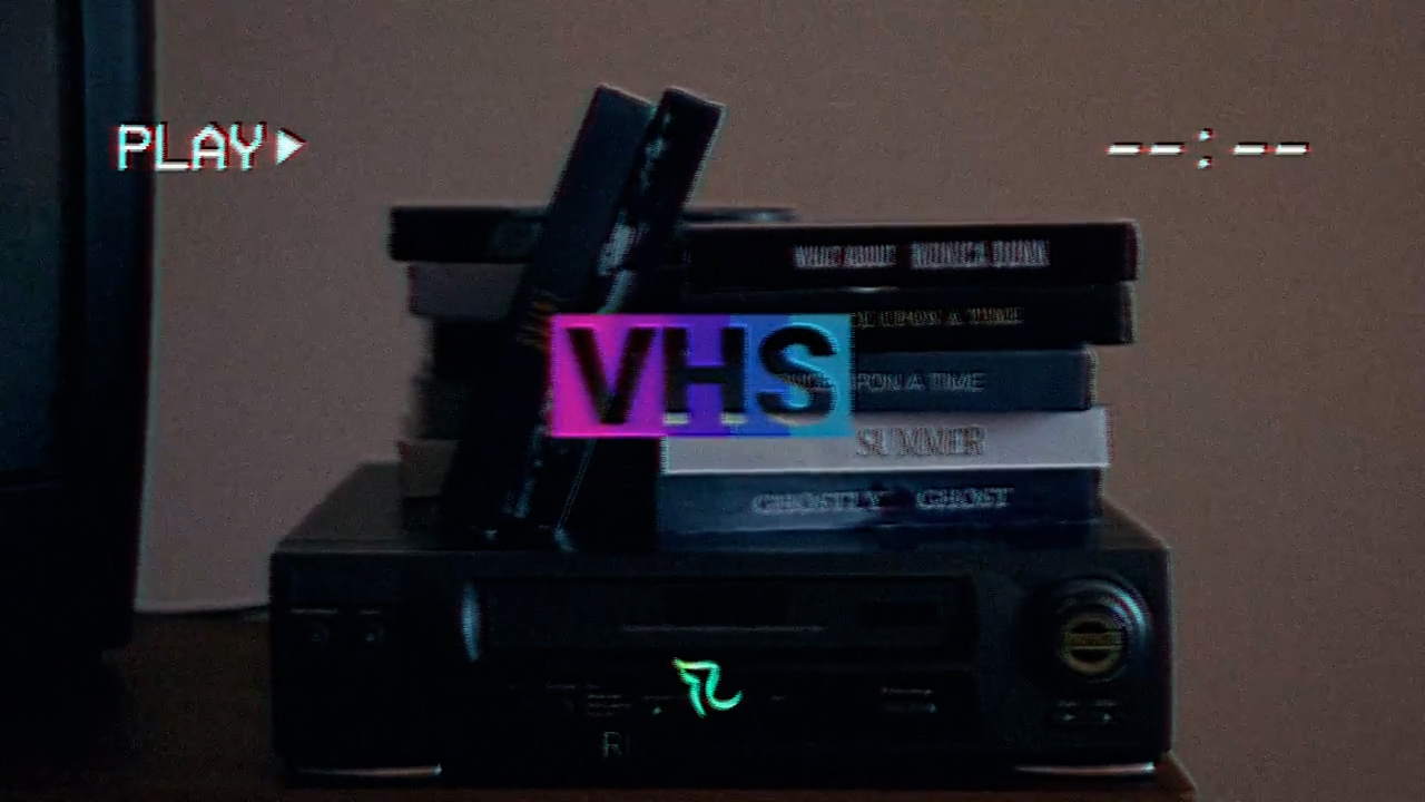 复古VHS元素颜色预设标题和效果PR预设.prfpset VHS Elements Presets 插件预设 第1张