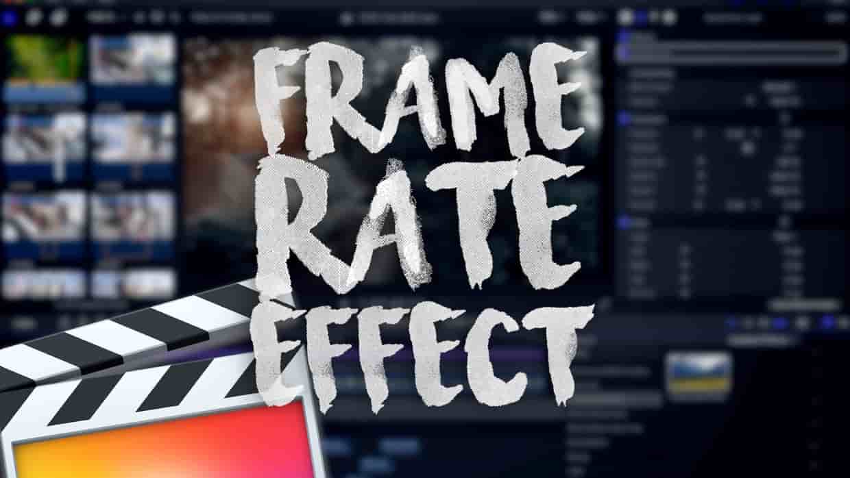 FCPX插件：降低视频帧速率定格动画照片效果 Ryan Nangle – Frame Rate Effect 插件预设 第1张