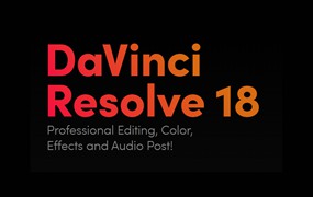 DaVinci Resolve Studio 18.6.3 Build 19 (Win+Mac) 世界上最先进的调色软件