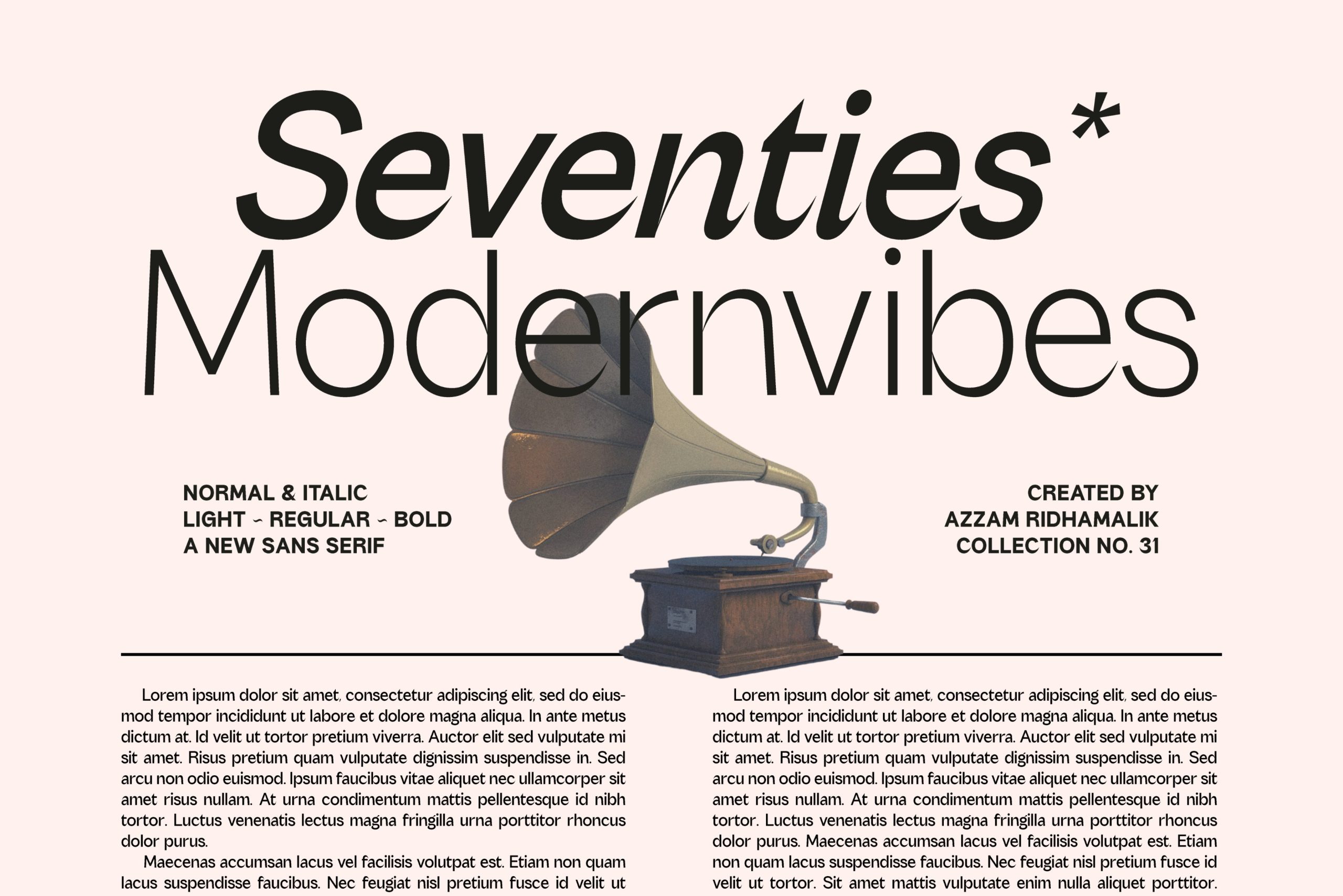 现代魅力70年代复古风格怀旧氛围品牌标题无衬线字体 Nutgame – Sans Serif Font 设计素材 第3张
