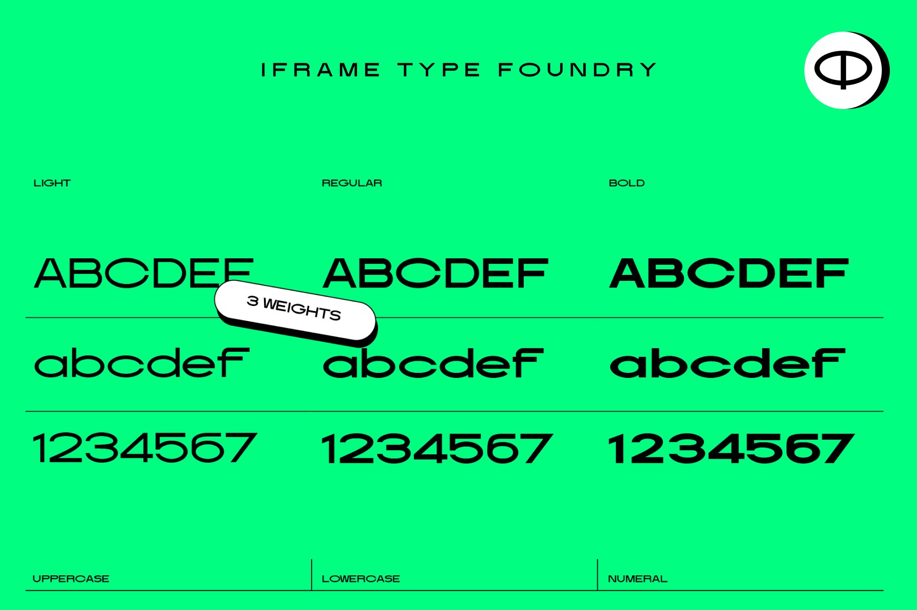 Kica Extended Font Family 一种现代简约时尚标题LOGO大胆自信图形设计无衬线字体 3种粗细（浅色、常规、粗体） 设计素材 第2张