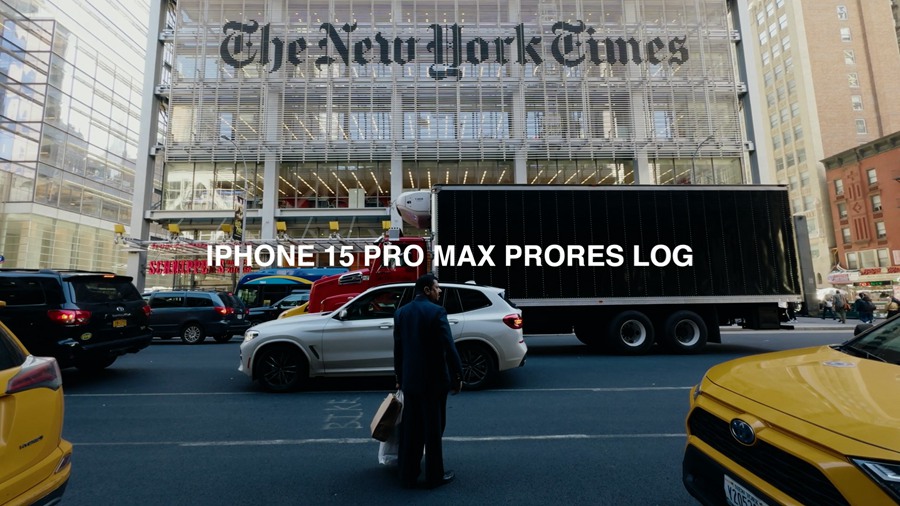 iPhone 15 Pro Max Prores Log 苹果官方还原LUT – Apple Log LUTs 插件预设 第1张