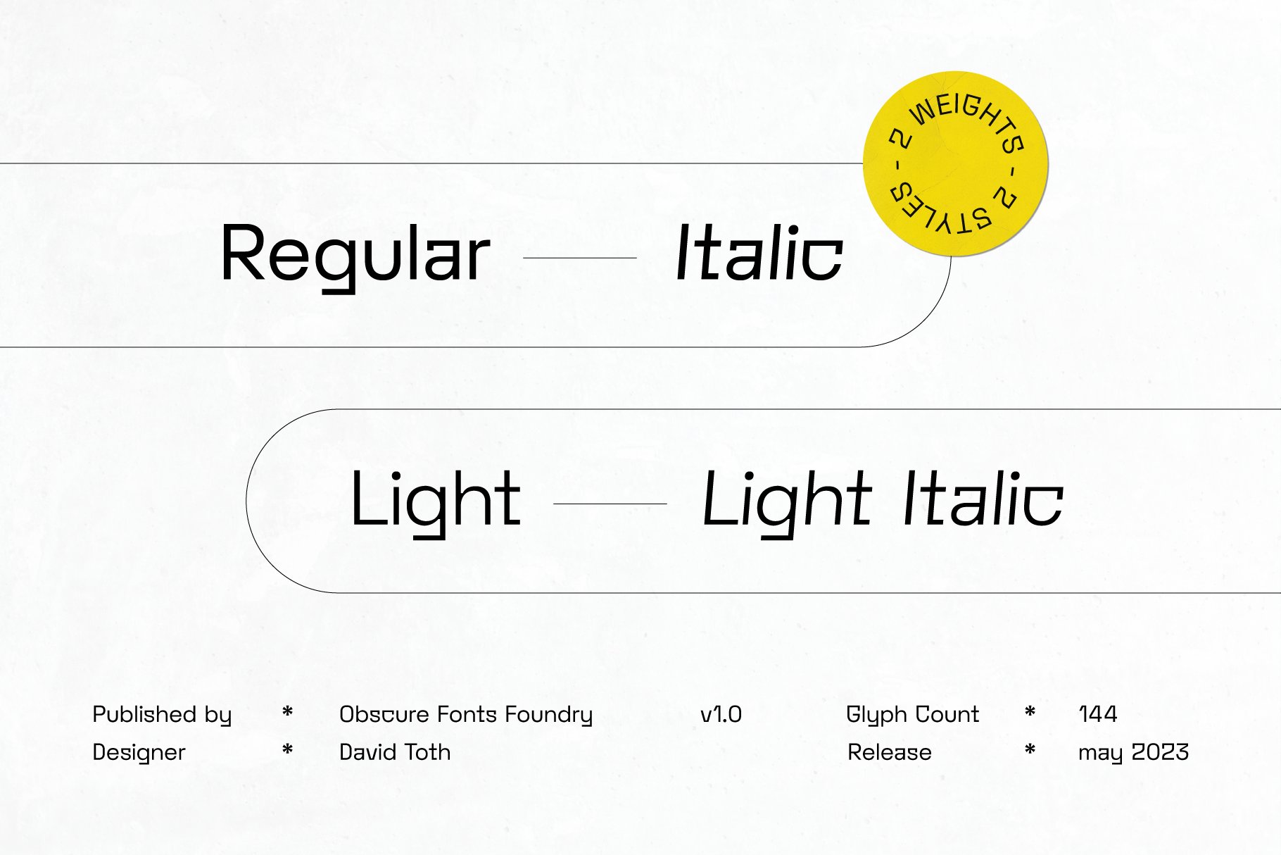Adomania | Sans Serif Font 时尚未来风网页海报设计标题无衬线字体 设计素材 第9张
