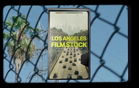 Tropic Colour 4K 16mm 8mm胶卷实拍镜头LOG灰片视频素材 LA FILM STOCK FOOTAGE
