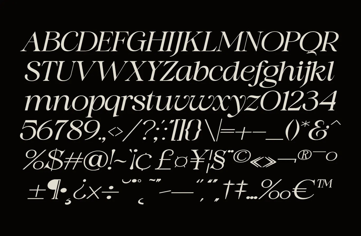 英文字体：时尚优雅产品品牌徽标LOGO杂志海报标题设计PSAI英文字体安装包 Sugary Dreams – A Serif Display Font , 第4张