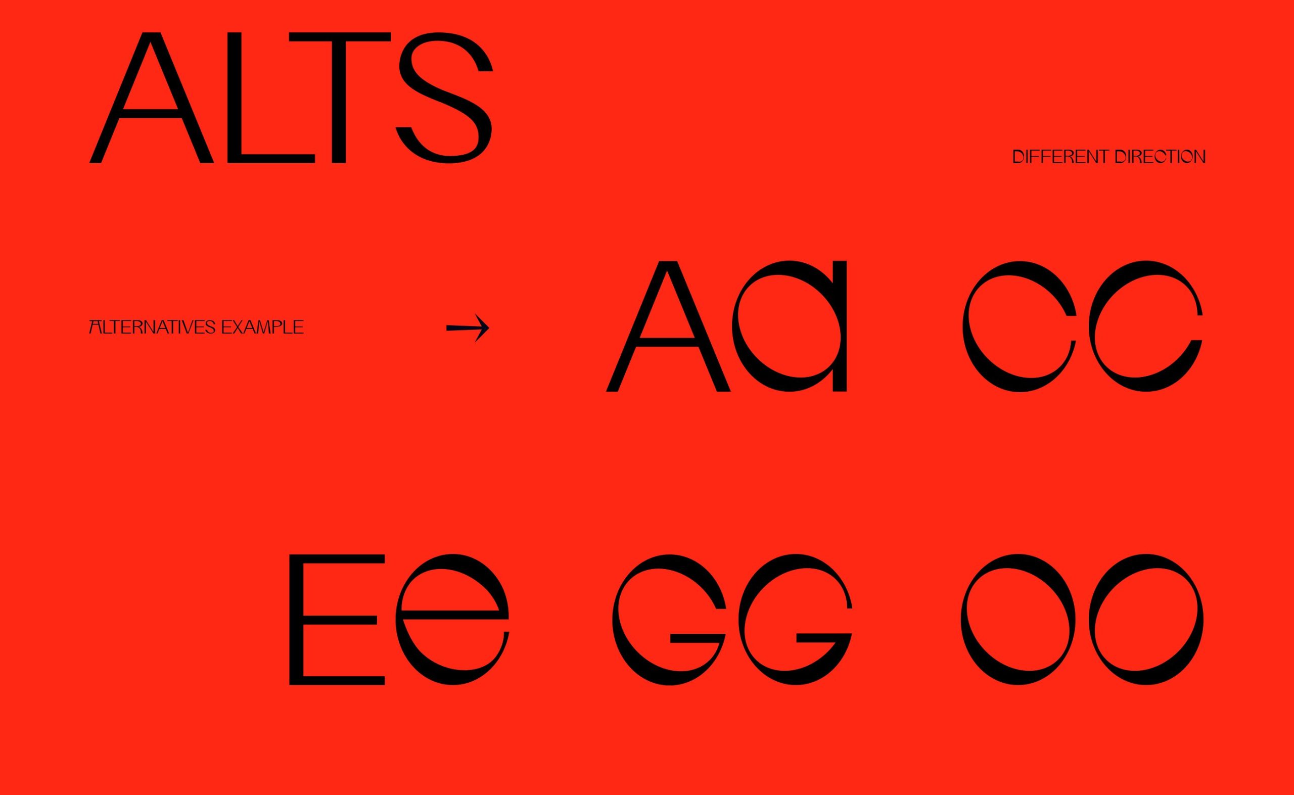 IF Durer Display Font 一种现代艺术柔和曲线精致细节优雅无衬线字体 设计素材 第10张