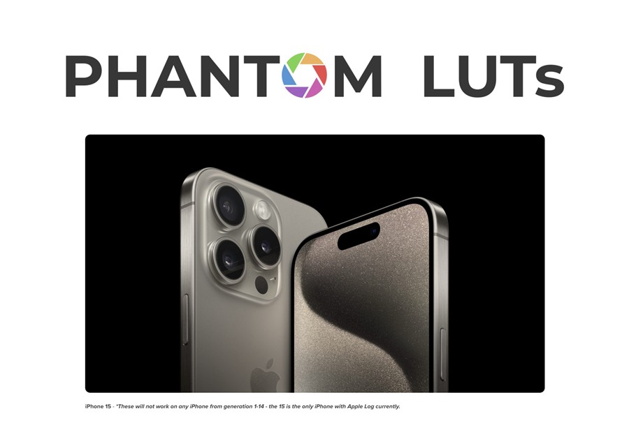 iPhone 15 – Phantom LUTs 苹果Apple Log 转 Arri Alexa 709 LUT 阿莱风格和胶片风格 插件预设 第1张
