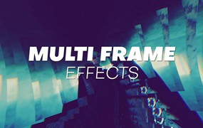 FCPX插件：酷炫时尚多帧效果转场过渡 Multi Frame Effects