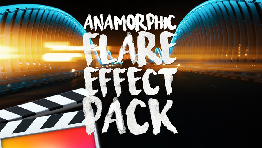 FCPX插件：Ryan Nangle 7种变形光斑效果 Anamorphic Flare Effects – Final Cut Pro , 第1张