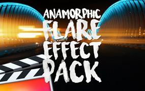 FCPX插件：Ryan Nangle 7种变形光斑效果 Anamorphic Flare Effects – Final Cut Pro