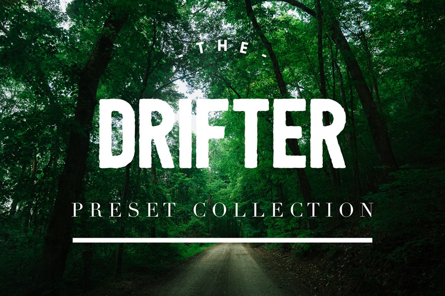 The Drifter Collection 9个风光人像日落复古鲜艳色彩漂流者系列 LR预设 A Wandering Tribe – The Drifter Collection , 第1张