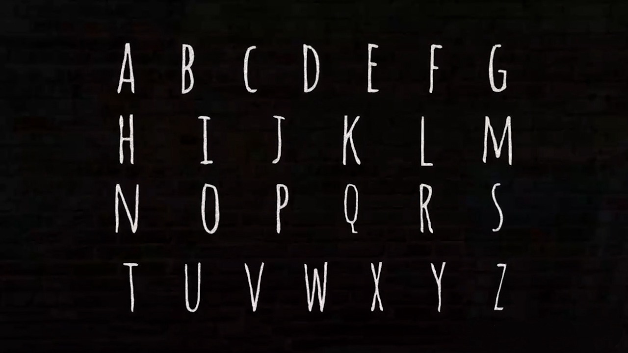 4K 手绘涂鸦创意标题字母表数字和符号动画 Hand Drawn Scribble Alphabet – AE模板 + FCPX插件 , 第6张