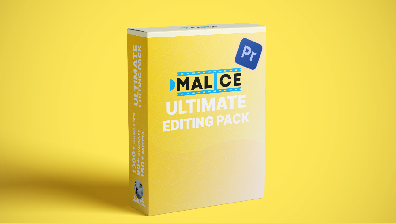6GB影视剪辑素材套装包 – 音乐/音效/转场过渡/视频特效/摇晃发光闪烁/PR模板/PR预设 Malice ULTIMATE Editing Pack , 第1张