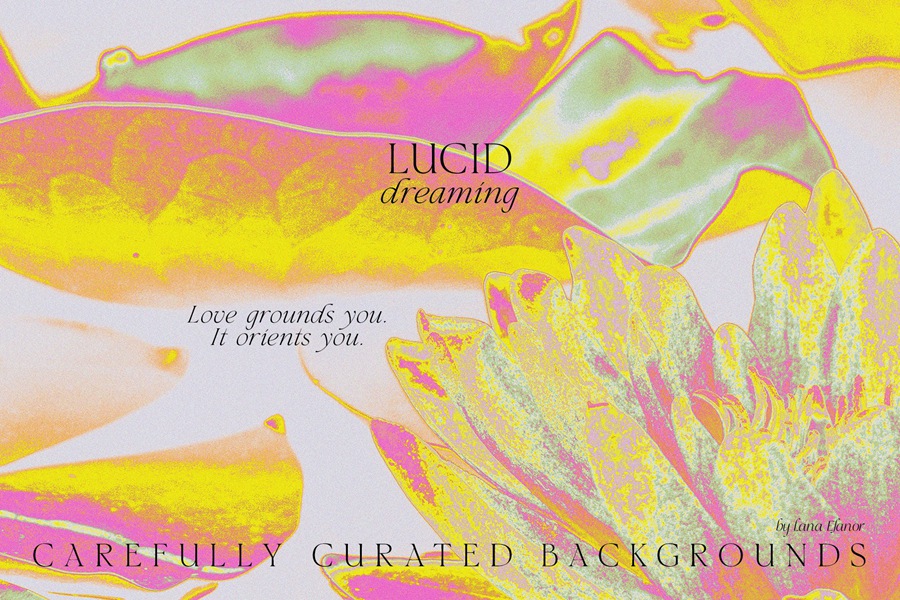 30张活力抽象时尚艺术梦幻高分辨率时髦海报设计背景纹理 LUCID DREAMING abstract psychedelic , 第7张