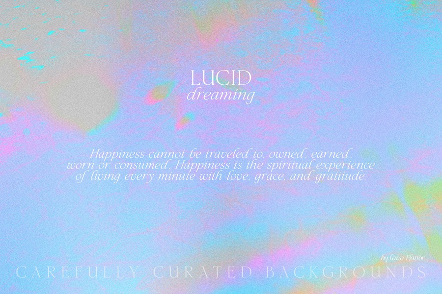 30张活力抽象时尚艺术梦幻高分辨率时髦海报设计背景纹理 LUCID DREAMING abstract psychedelic , 第9张
