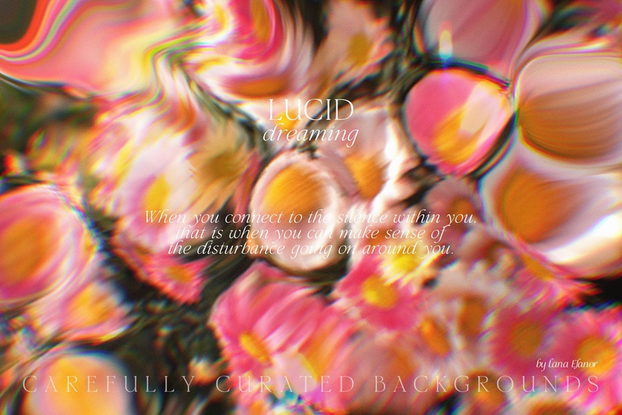 30张活力抽象时尚艺术梦幻高分辨率时髦海报设计背景纹理 LUCID DREAMING abstract psychedelic , 第12张