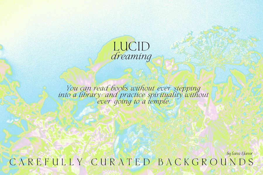 30张活力抽象时尚艺术梦幻高分辨率时髦海报设计背景纹理 LUCID DREAMING abstract psychedelic , 第14张