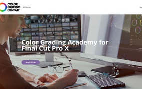 大师课程：专业色彩分级插件Color Finale电影感视频调色大师班 Color Grading Central – Color Grading Academy For Color Finale