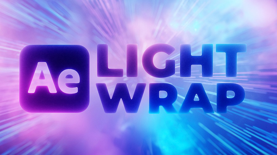 AE插件 – Light Wrap 极亮光扩散光环绕插件背景、天空、火焰视频发光效果After Effects 插件 , 第1张