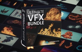 ActionVFX 大型实拍粉尘泥土污垢爆炸影视后期特效元素 Explosive VFX Collection