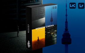 Moses Aurelius 10种现代摄影师复古电影美感人像街拍多功能独特 Lightroom 预设 Modern Cinema Preset Pack