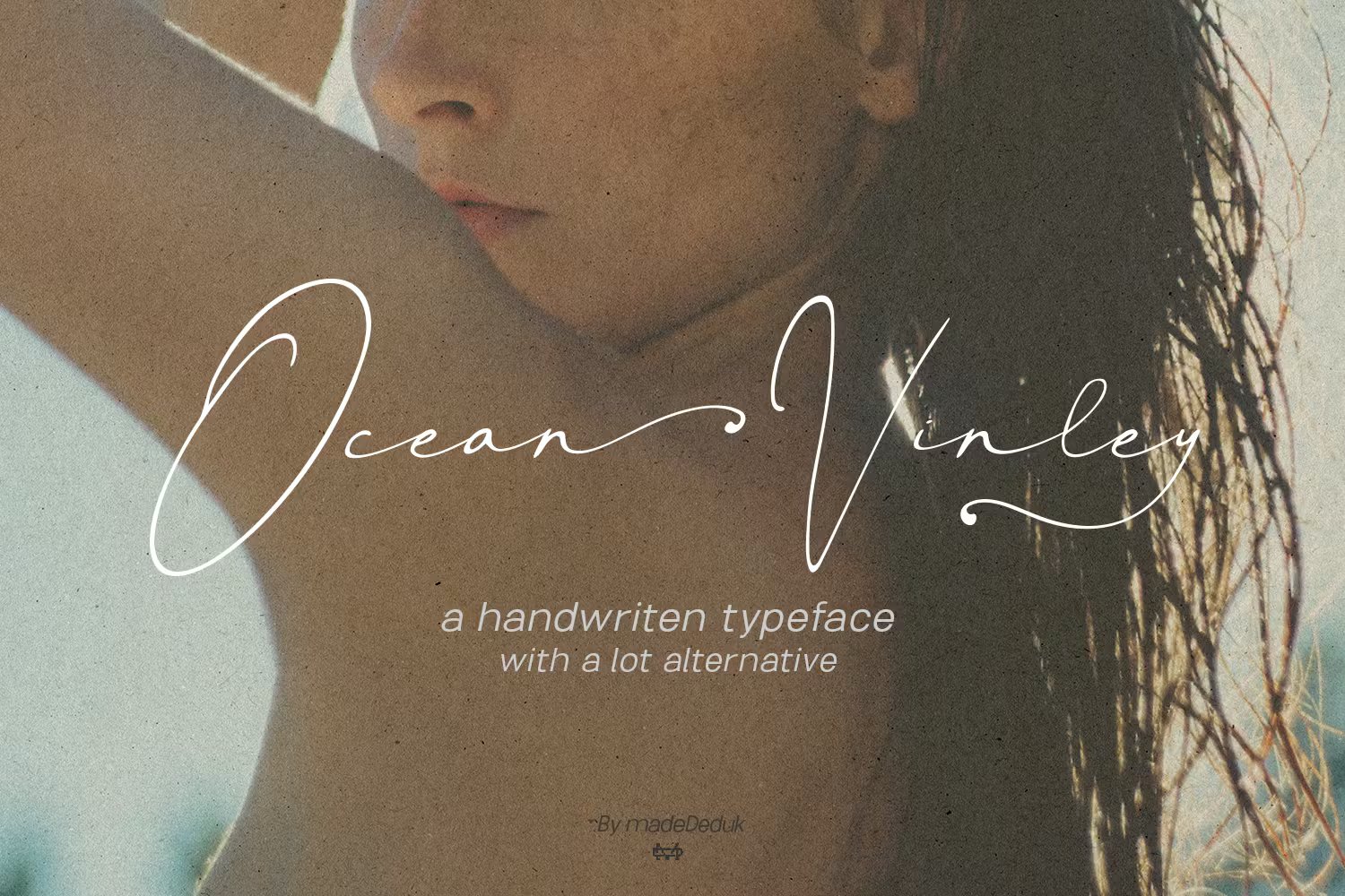 Ocean Vinley Signature 海洋优雅触感签名流畅手写字体 , 第1张