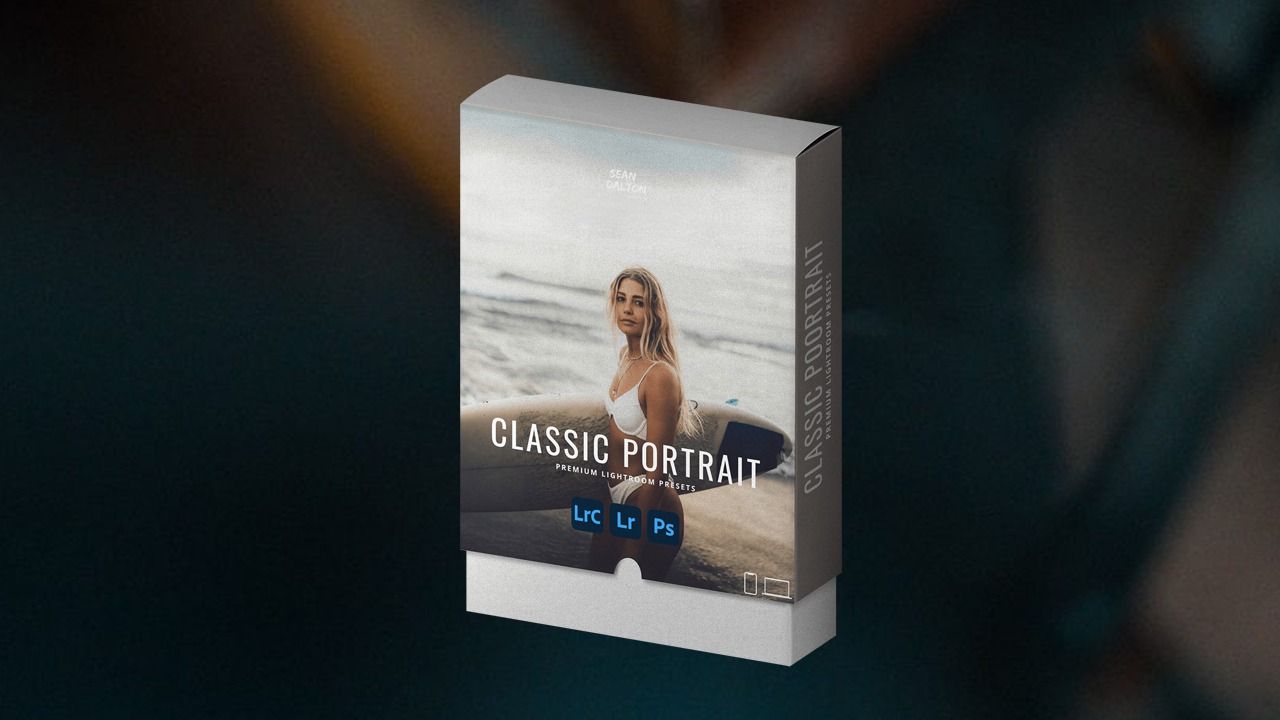 24个经典人像肤色柔和明亮自然LR预设包 Seandalt Classic Portrait Preset Pack , 第1张