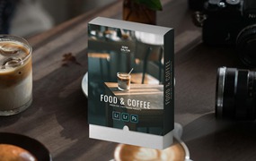 26个食品和咖啡馆深沉朴实绿色和蓝色调黑暗喜怒无常LR预设包 Seandalt – Food & Cafe Preset Pack