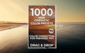 AKV Studios 1000个电影航拍旅行婚礼PR预设 1000+ Cinematic Color Presets