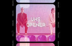 Artlist – VHS Opener 时尚复古个性时髦录像带VHS故障视频效果服装品牌调性宣传展示开场片头动画Premiere模板