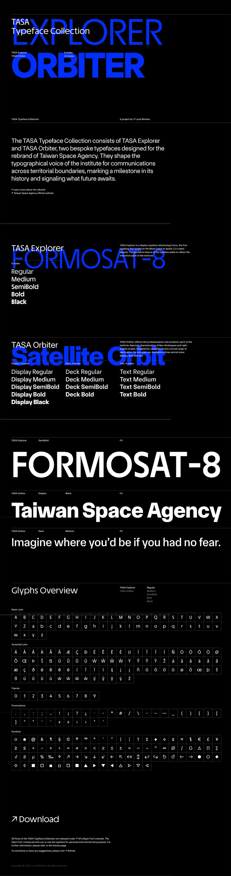 TASA Typeface Collection 免费商用开源字体 设计素材 第1张