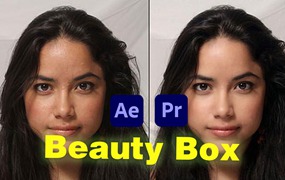 AE/PR/达芬奇/FCPX插件：视频人像磨皮润肤美颜插件 Beauty Box 5.0.4 MAC
