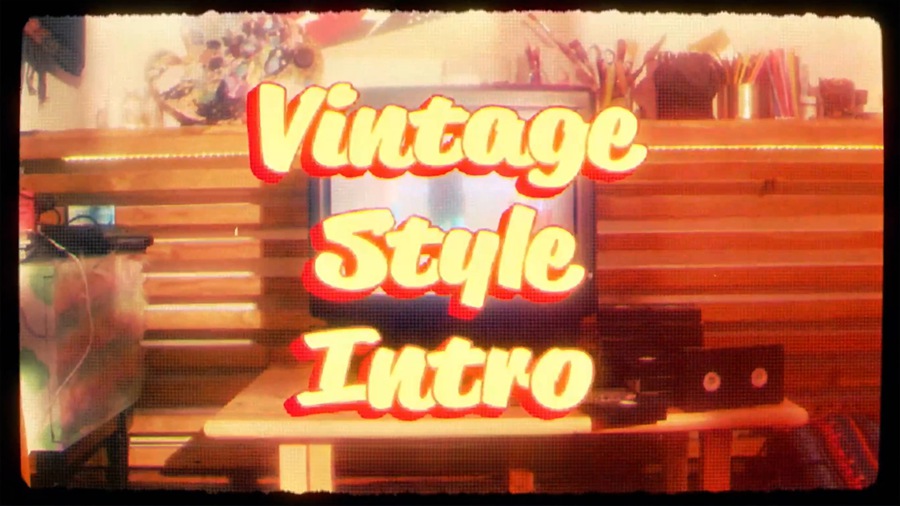 Vintage Style Intro 16个复古老式时尚视频转场过渡Ae模板 , 第2张