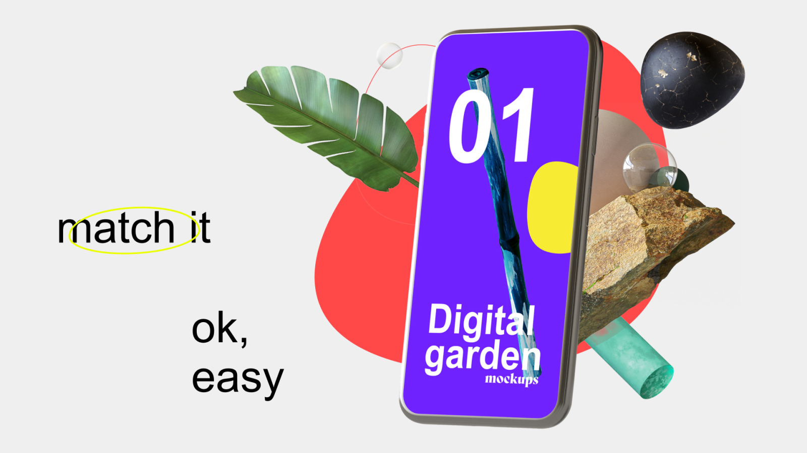 33个高品质渲染3D模板数字花园套装 Digital Garden Set , 第7张