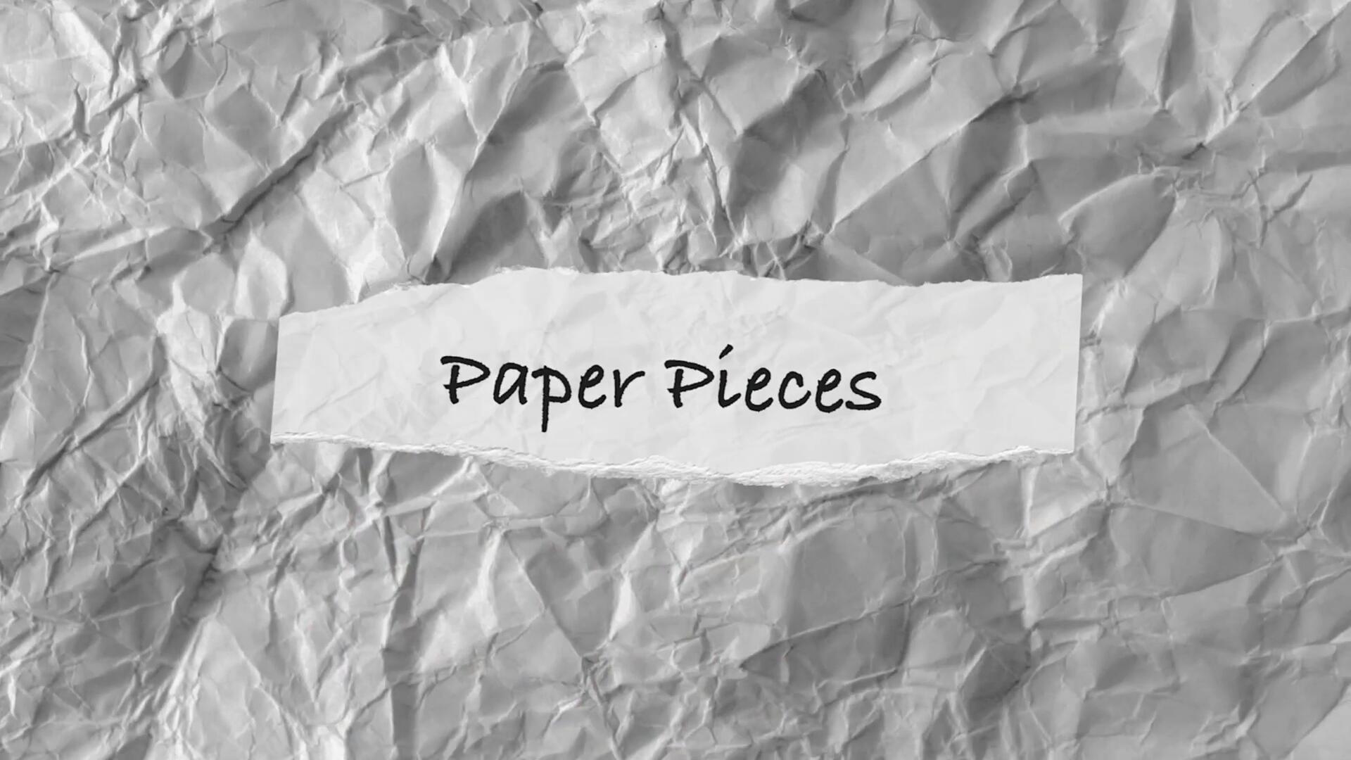FCPX插件：50种创意趣味纸张标题贴纸撕纸转场拼贴定格动画效果 Paper Pieces , 第3张