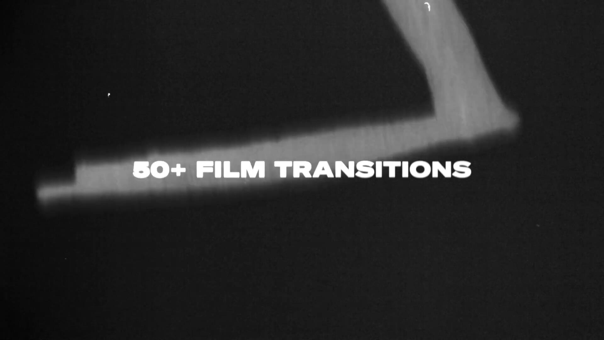 50个复古胶片打孔闪烁漏光数字字母4K电影转场过渡叠加视频素材 Christian Maté Grab – Film Transition Overlays , 第5张