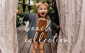 LR预设：家庭/儿童摄影户外海滩旅拍Lightroom调色预设 The Beach Collection - Desktop and Mobile