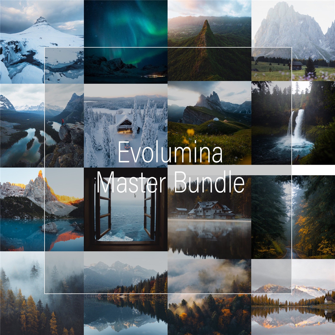 25个户外旅拍风景摄影师Lightroom调色预设 Evolumina Presets Master collection (Mobile & Desktop) 插件预设 第1张