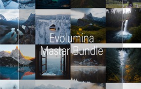 25个户外旅拍风景摄影师Lightroom调色预设 Evolumina Presets Master collection (Mobile & Desktop)