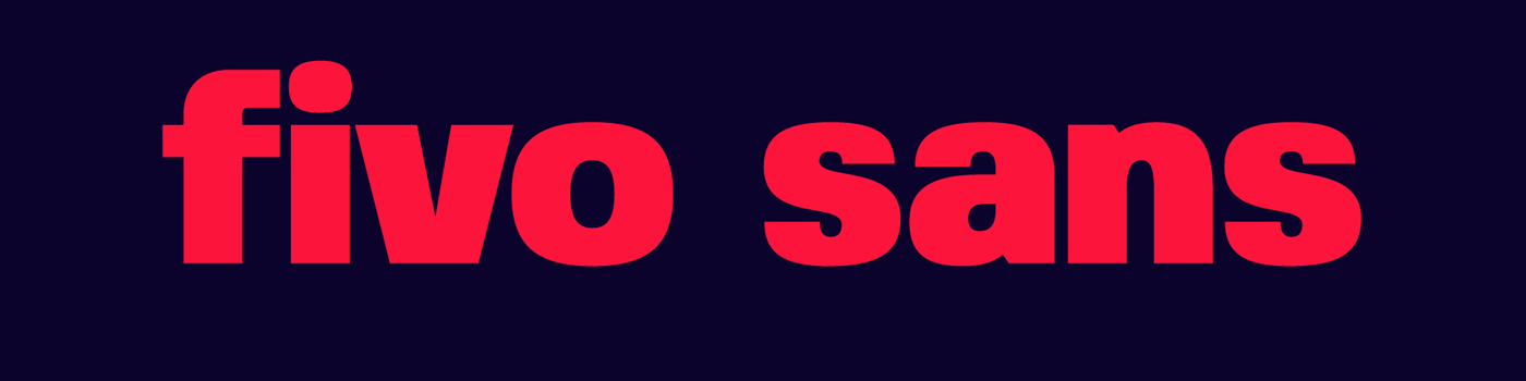 Fivo Sans无衬线英文字体，免费可商用 设计素材 第2张