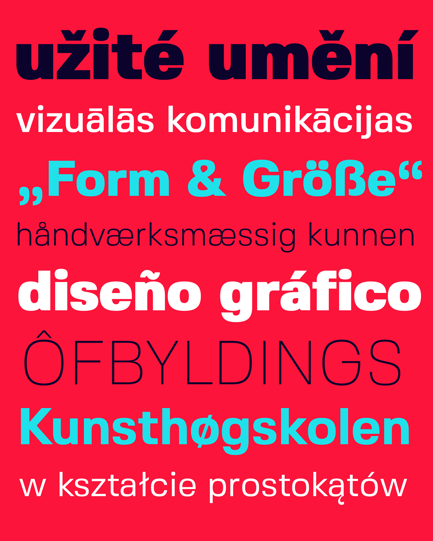 Fivo Sans无衬线英文字体，免费可商用 设计素材 第7张