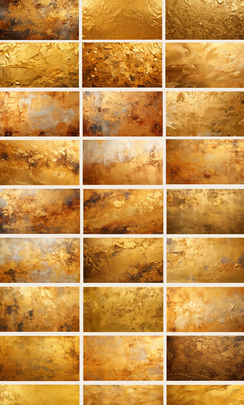 背景素材-200款金色烫金纹理背景素材合集 Gold Textures 图片素材 第9张