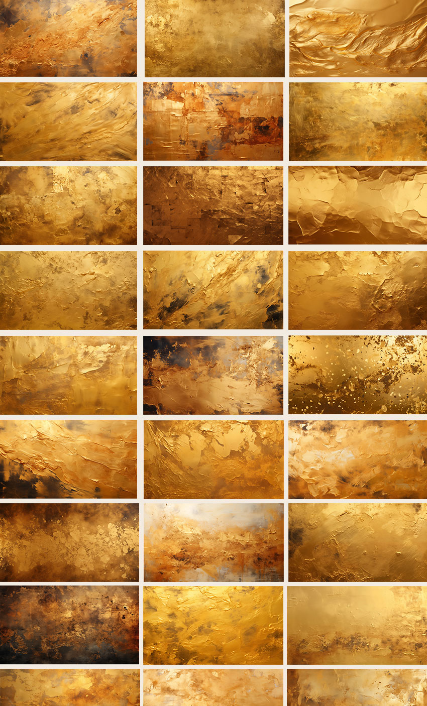 背景素材-200款金色烫金纹理背景素材合集 Gold Textures 图片素材 第12张
